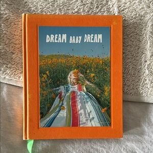 Orange 'Dream Baby Dream' Coffee Table Book
